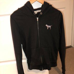 PINK BY VICTORIA SECRET SWEATER ZIP UP